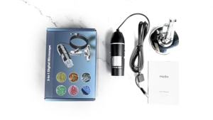 ✨2025✨Three-in-one HD Digital Microscope Support Apple Android Computer 500X 1000X 1600X Microscope [Warm and Bright Home]