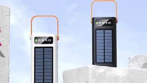 [Ready Stock]Solar Powerbank Fast Charging Solar Powerbank With Built-in Cable 160000mAH USB 3.0 Original Powerbank Accessory Smartphone powerbank Camping Mobile Power Bank