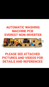 B100M500GX Everest Automatic Washing Machine PCB for Non-Inverter Type - Replacement Control Board
