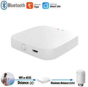 Smart Thermostatic Radiator Valve Actuator Bluetooth TRV Programmable Temperature Controller Alexa Tuya Google Assistant