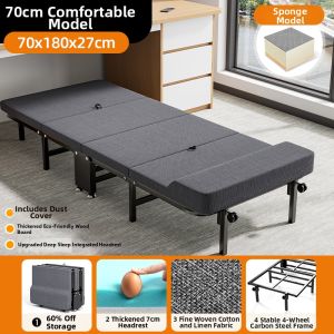 WUQIBAO | Convenient Portable Folding Bed for Singles