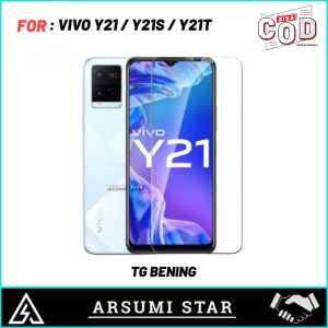 PROMO PAKET MURAH 3 IN 1 CASE VIVO Y21 / Y21S / Y21T / Y33S / Y33T SERIES HARDCASE ARMOR TPU SHOOKPROF TRANSPARAN CASING + TG ANTI GORES CERAMIC MATTE ANTI SPY + GARSKIN CARBON 3D