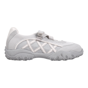 Height-Increasing Breathable Thick-Sole Training Shoes with Hook-and-Loop Closure