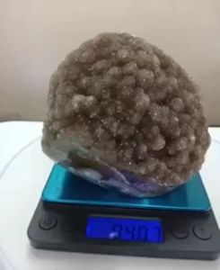 葡萄石 prehnite花园晶簇*****