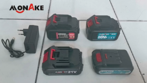 MONAKE Charger Bor Cordless 21V 36V 48V 88V: Pengisi Daya Baterai Lithium Li-Ion Terbaik