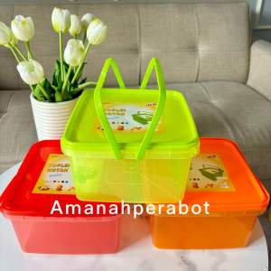 3 pcs Toples kerupuk Tempat Asinan Cendrawasih 8 Liter 14 Liter Shinpo SIP 614 H