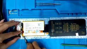 LCD OPPO A17 Asli TOUCHSCREEN Fullset Crown Murah Ori Kompatibel Untuk Glass Touch Screen Digitizer Original