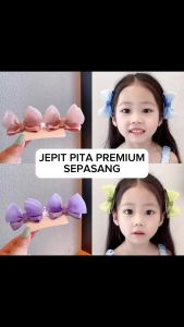 2 pcs JEPIT ANAK PREMIUM/JEPIT ANAK PEREMPUAN KOREA/JEPIT ANAK KOREA