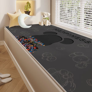 Thickened Cartoon Window Seat Cushion Main Bedroom Bedroom Balcony Seat Pad All Seasons Universal New 2025 Model Home Fabric
