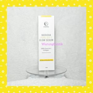 PUREVITCGLOWSR Natasha Skin Care Pure Vit C Glow Serum 20 ml by Dr Fredi Setyawan Original Instan Pencerah Glowing