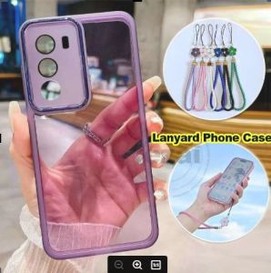 Ốp lưng dây đeo Vivo y21d 2025 vivoy21d Y31 5g y19s y04 Y29 vỏ điện thoại trong suốt chống sốc mềm