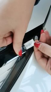 Toyota Metal Silver Logo Audio Door Handle Steering Dashboard Gear Console Waterproof Sticker for Camry Vios Hilux Vellfire Alphard Yaris Rush Corolla Altis Prius