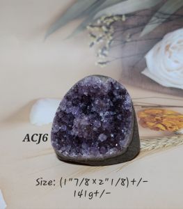 KRISTAL SG: Amethyst Geode. 紫晶镇 ACJ6ACJ7ACJ8