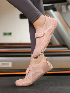 Airjump รองเท้าออกกําลังกายสําหรับผู้ชายผู้หญิงวิ่งในร่มโยคะพิลาทิส Push Up น้ําหนักเบา Breathable Anti-SLIP ยาง Sole กีฬารองเท้า