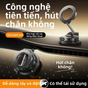 HELLOLEIBOO | Đế Đỡ Điện Thoại Từ Tính Đặc Định Cho Xe Hút Chân Không