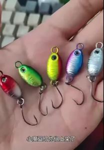 5pcs Micro Metal Jigging Mini Iron Fishing Lures 3g/5g/6.5g/9.5g Shore Casting Jig Fishing Lure Spoon Saltwater Artificial Bait