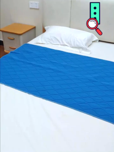 Antibacterial Waterproof Mattress Protector Washable Anti-Slip Absorbent Comfort Pad