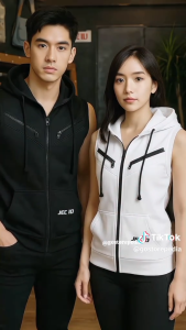 JECID Jaket Sweater Rompi SlimFit Hoodie Tebal Pria Wanita Sporty Full Premium Distro - Jaket Rompi - Rompi OlahRaga - Jaket Hoodie - Rompi Futsal - Anti Angin - Rompi Motor - Rompi Hoodie - Tanpa Lengan - ROmpi Rider