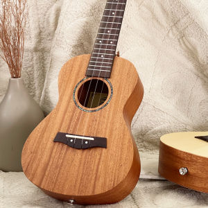 Performance Level Ukulele Single Board 23 Inch Womens Model Beginner Adult Guitar Short Corner Rosewood Fingerboard Carbon String