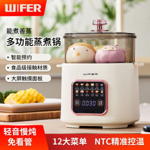Mini Multi-Function Steamer Egg Cooker Home Use Small Automatic Switch off Timer Egg Dormitory Cooker Steamed Egg Pudding
