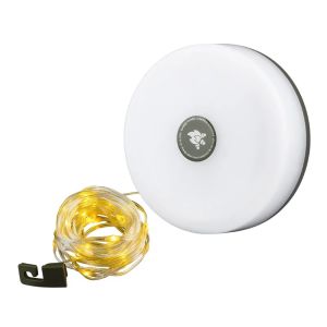 ESMARTER | Đèn Dây Cắm Trại Năng Lượng Mặt Trời Sạc Lại Được 10m Đèn Lồng LED Ngoài Trời Chống Nước Đèn Tạo Không Khí RGB Có Móc Treo Để Cất Giữ Trong Lều