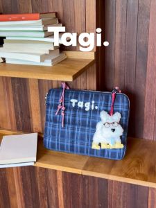 Tagi. Small Woven Pillow Computer Bag กระเป๋าใส่โน๊ตบุ๊ค กระเป๋าใส่โน๊ตบุ๊คแบบสะพายไหล่ ป้องกันการตกกระแทก กระเป๋าใส่ คอมพิวเตอร์ขนาด 13/14/15 นิ้ว กระเป๋าmacbook