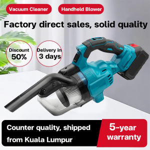 Cordless Vacuum Cleaner 1302L/min High Airflow Handheld Vacuum with Washable HEPA Filter Portable Vakum Kereta Rumah for Car Home Workshop 5-Year Warranty