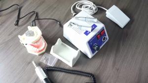 Dental E‑Type Electric Micromotor 108E Handle For Low Speed Contra Angle Straight Handpiece Lab Grinding Polishing Dentistry