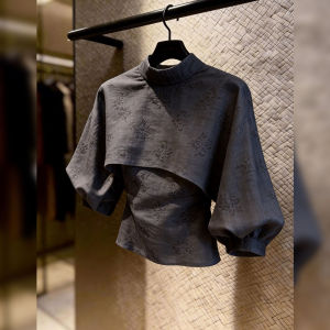 Summer New French Design Unique Blouse