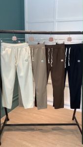 C8001 Smiley Embro Corduroy Jogger Pants