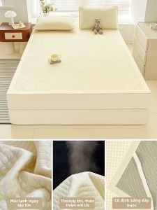 MENGWEIJUE | Bộ Drap Giường Mát Mẻ Cao Cấp Từ Vải Lụa Mát Có Thể Giặt Máy