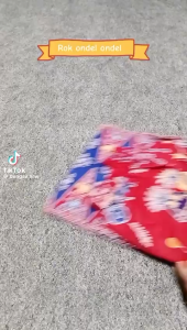 Rok Ondel Ondel Anak Rok Bawahan Tradisional Motif Tumpal