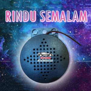 RINDU SEMALAM Car Reverse Sound Parking Speaker 12-24V Reverse Warning Alarm Audio JDM Music