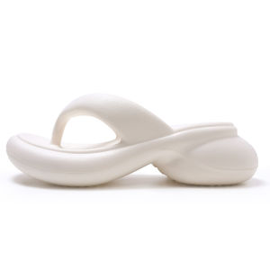 Barbie Thick Heel Sandals Women Summer Outdoor High Heel Eva Slip-On Beachside Anti-Odor Slippery Comfortable Flat Sandals