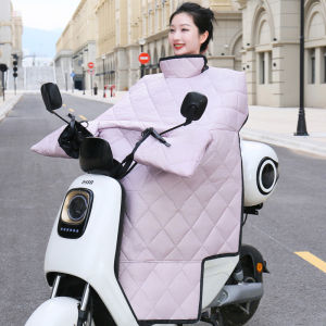 Universal Double-Sided Waterproof Electric Vehicle Windproof Cover Motorcycle Battery Warmth Protection Windshield Motorcycle Cover