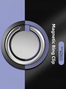 Magnetic Phone Mount Ring Holder Thin Universal Strong Adhesive Metal Hook