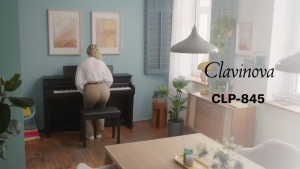 YAMAHA MUSIC ORIGINAL QUALITY CLP-845 CLAVINOVA DIGITAL PIANO (ROSEWOOD) FOR HOME PRACTICE BEGINNER