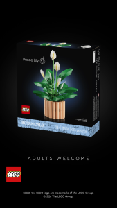 [BrickMonster] LEGO 11504 Peace Lily (Botanicals Collections)
