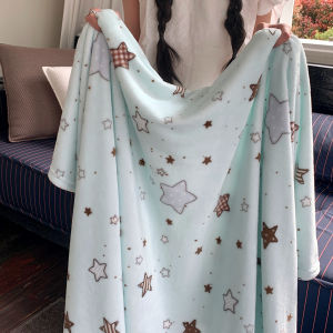 susan | Summer Lightweight Coral Fleece Blanket