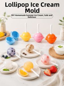 JIEXI | DIY Ice Pop and Lollipop Mold Food Grade Silicone