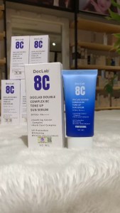 Serum Chống nắng 3 trong 1 dưỡng trắng nâng tone Doclap Double Complex 8C Tone Up Sun Serum SPF50+ PA++++
