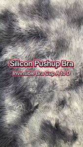 Jass Store Silicon Pushup Bra Self Adhesive Bra Invisible Bra Cup A to D Nude Color