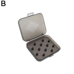 1/2Pcs Earphone Tips Box Hard Earbud Tips Eartips Protective Case for In-Ear Headphone Portable Small Box Ear Tip Dustproof