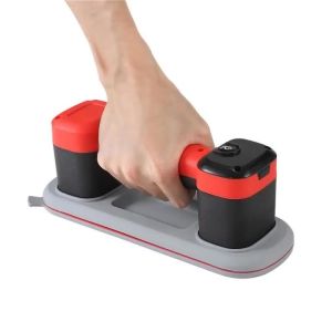 24*9cm Mini Electric Suction Cup 200Kg Load One-Click Start Vacuum Lifter for Window Narrow Strips Glass Ceramic Tile Materials
