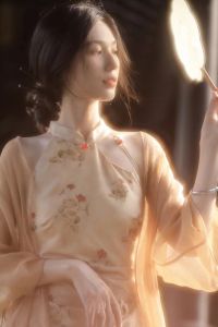 Modern Simplified Chinese Sweet And Spicy Sleeveless Slimming Qipao Dress Daily Wear Jiangnan Style Elegant Long Qipao Gown