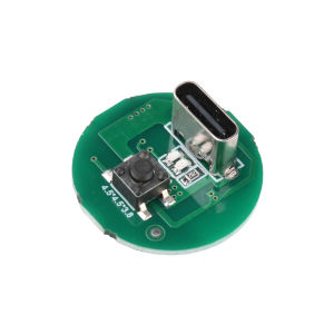 1/5PCS Strong Flashlight Driver Board 10-20W Flashlight Driver Board Single-Speed Control Type-c Charging and Discharging Module