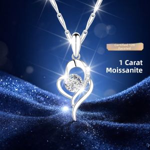 East Beauty | Dây Chuyền Bạc 999 Mozan Diamond cho Phụ Nữ