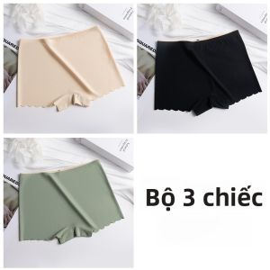 MiiOW | Quần an toàn chống lộ MiiOW Ice Silk cạp cao mùa hè cho nữ Quần lót ngắn lưng cao không để lại dấu vết Quần lót mùa hè