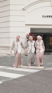 SARIMBIT NEW STEP 2025 RIAM FAMILY FOREST GREEN TERBARU GAMIS & KOKO KELUARGA LEBARAN KEKINIAN TERMURAH