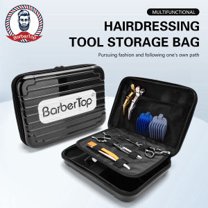 BarberTop Hairdressing Tool Storage Bag Portable Scissor Box Hairstylist Waterproof Tool Kit